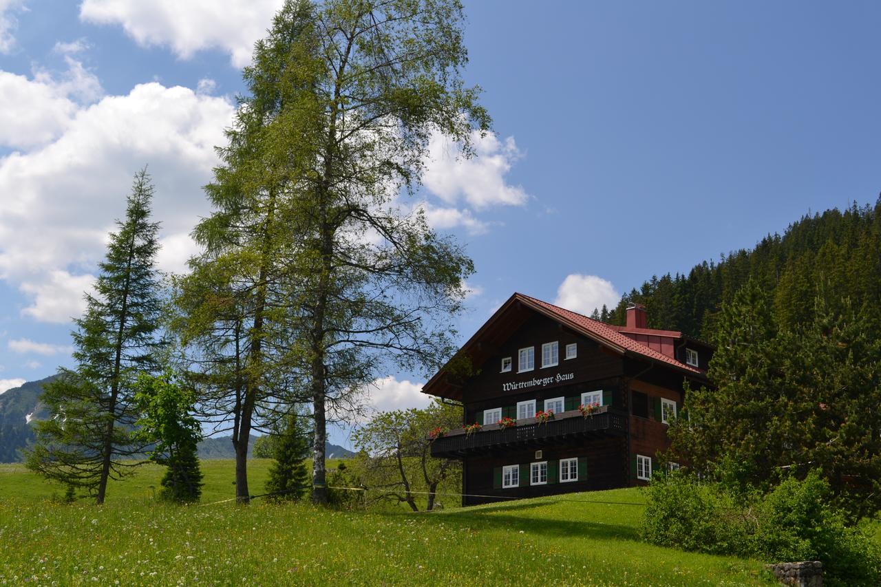 Wuerttemberger Haus - Huette Villa Hirschegg  Kültér fotó