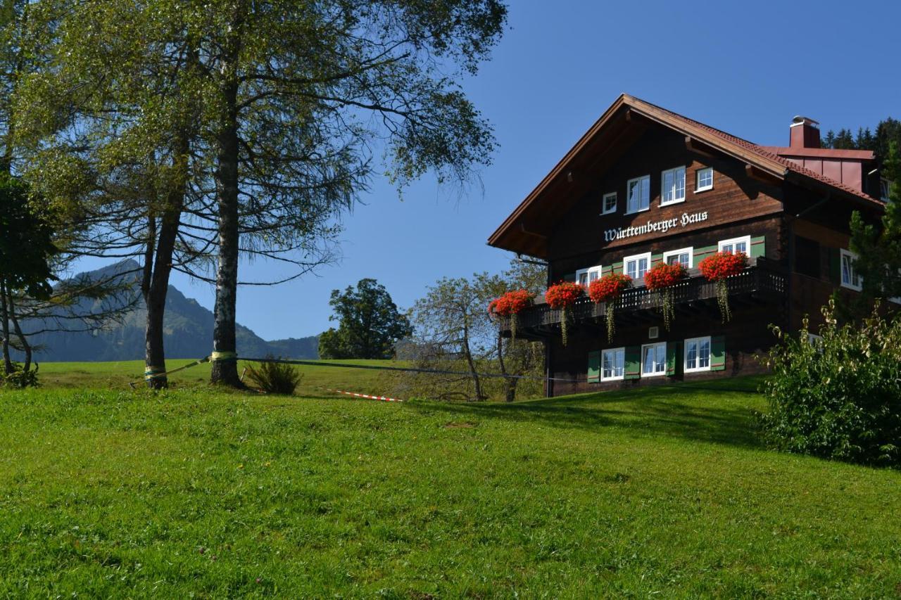 Wuerttemberger Haus - Huette Villa Hirschegg  Kültér fotó