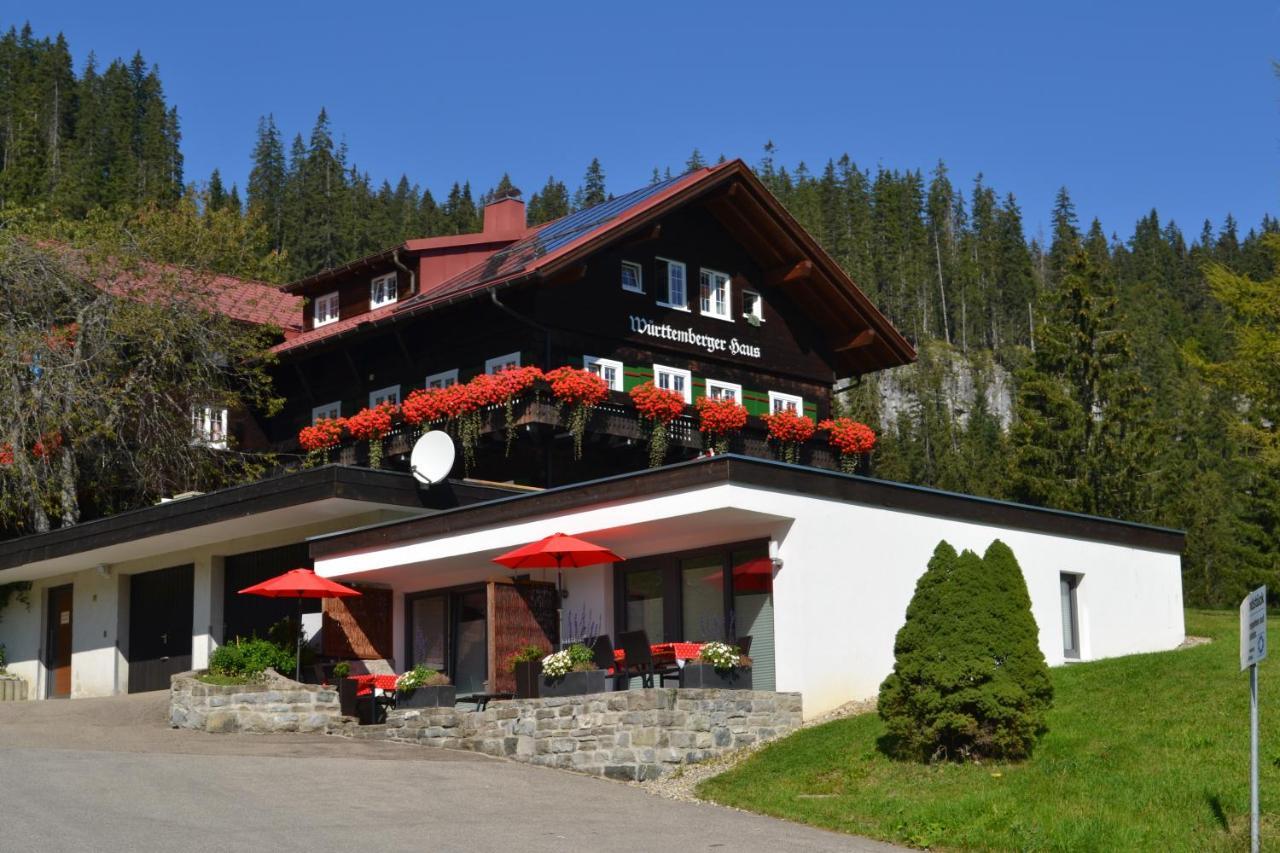 Wuerttemberger Haus - Huette Villa Hirschegg  Kültér fotó